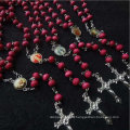 Religious Glass Beads Rosaries, Beads Rosary (IO-crosary001)